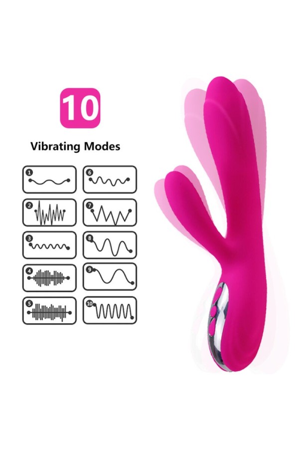 Flexibler Vibrator & Stimulator mit Fuchsia-Wärmeeffekt von Armony Vibrators kaufen | Fesselliebe