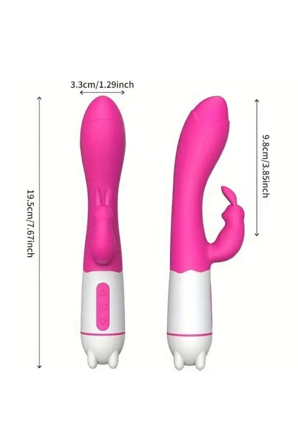 Happy Vibrator & Stimulator Rabbit Fuchsia von Armony Vibrators kaufen | Fesselliebe