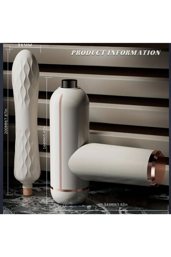 Fking Maschine Einstellbarer & Automatischer Vibrator Weiss von Armony Vibrators kaufen | Fesselliebe