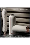 FKING MASCHINE EINSTELLBARER & AUTOMATISCHER VIBRATOR WEISS VON ARMONY