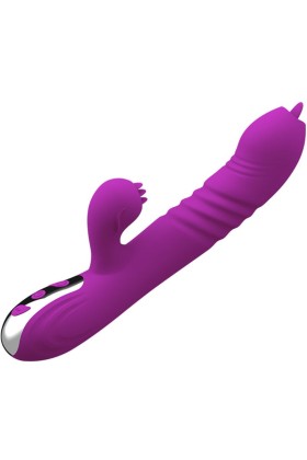 Fairy Multifunktionsvibrator Doppelzunge Violetter Wärmeeffekt von Armony Vibrators kaufen | Fesselliebe