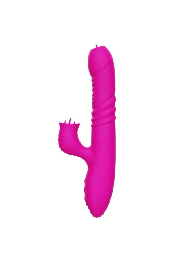 Fanny Multifunktions-Doppelzungenvibrator Fuchsia Wärmeeffekt von Armony Vibrators kaufen | Fesselliebe