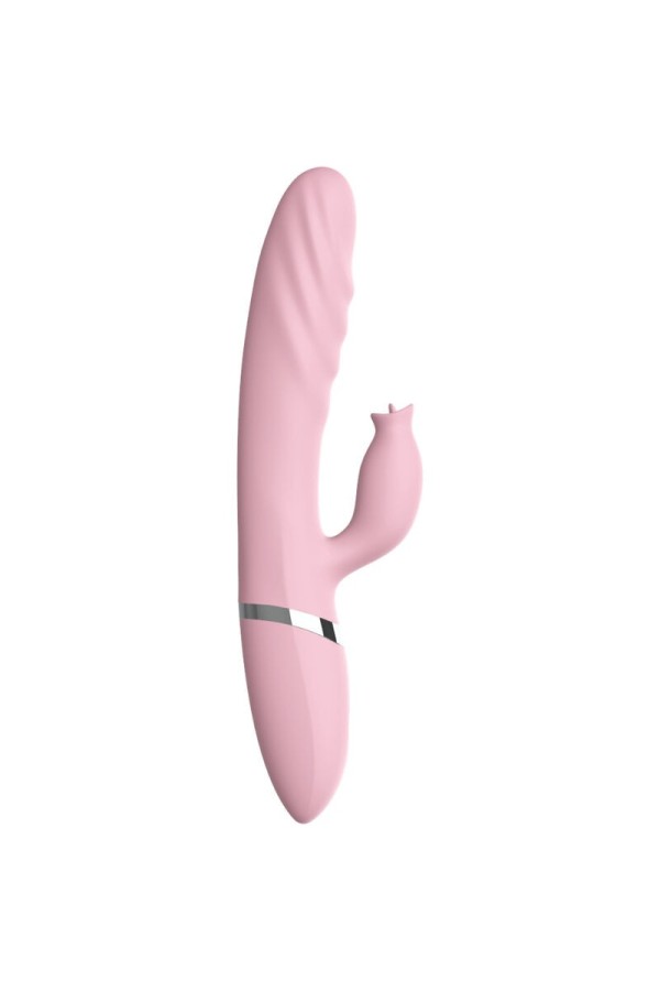Vibrator & Stoßung mit Rosa Wärmeeffekt-Zunge von Armony Vibrators kaufen | Fesselliebe