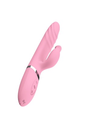 Vibrator & Stoßung mit Rosa Wärmeeffekt-Zunge von Armony Vibrators kaufen | Fesselliebe