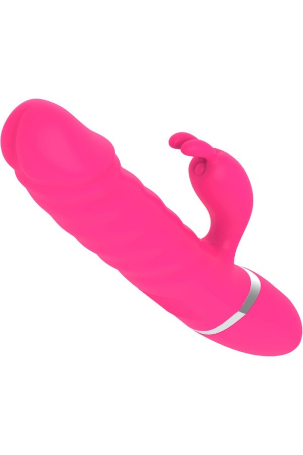 Böser Fuchsia-Kaninchen-Vibrator-Dildo von Armony Vibrators kaufen | Fesselliebe