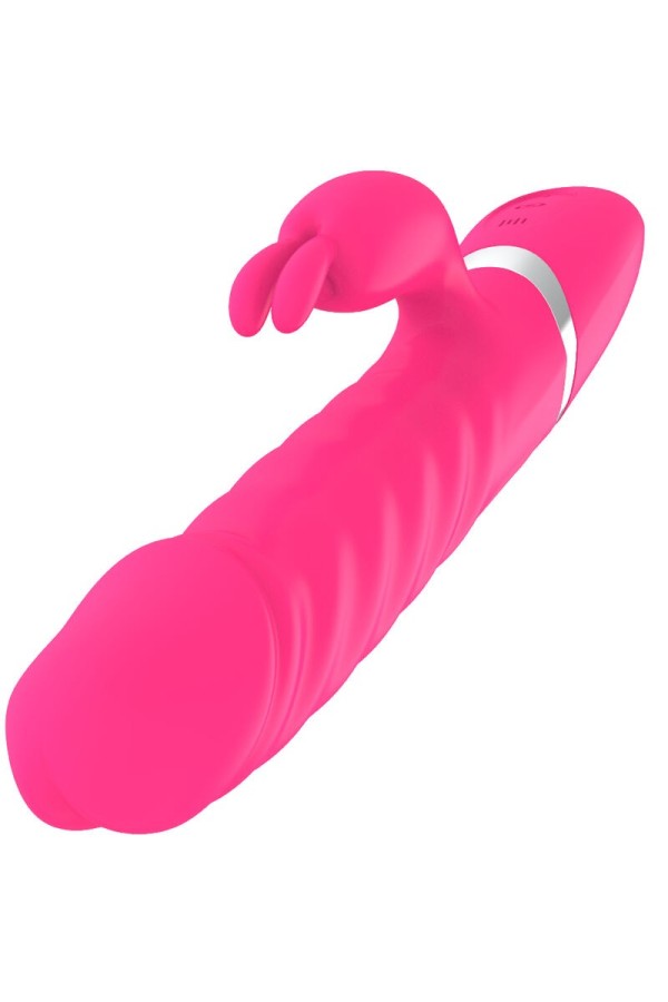 Böser Fuchsia-Kaninchen-Vibrator-Dildo von Armony Vibrators kaufen | Fesselliebe