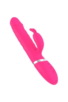 Böser Fuchsia-Kaninchen-Vibrator-Dildo von Armony Vibrators kaufen | Fesselliebe
