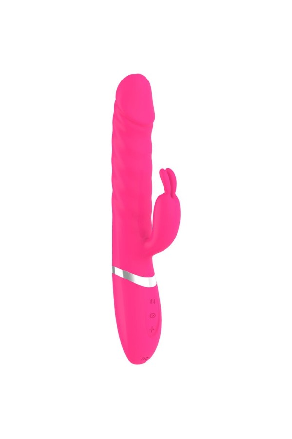 Böser Fuchsia-Kaninchen-Vibrator-Dildo von Armony Vibrators kaufen | Fesselliebe