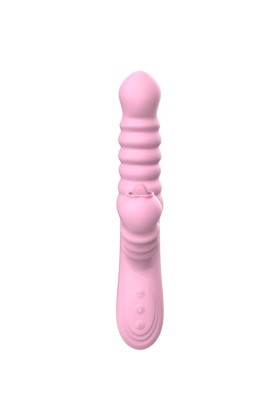Multifunktionsvibrator mit Stimulierender Zunge, Wärmeeffekt, Rosa von Armony Vibrators kaufen | Fesselliebe