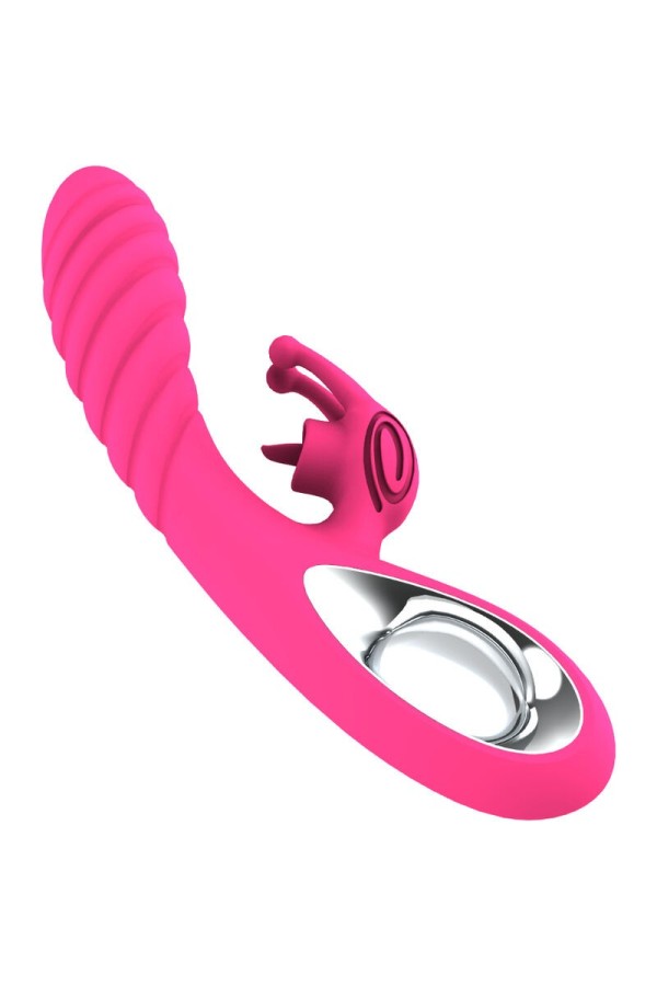 Vicky Rabbit Vibrator mit Fuchsia-Zugringzunge von Armony Vibrators kaufen | Fesselliebe