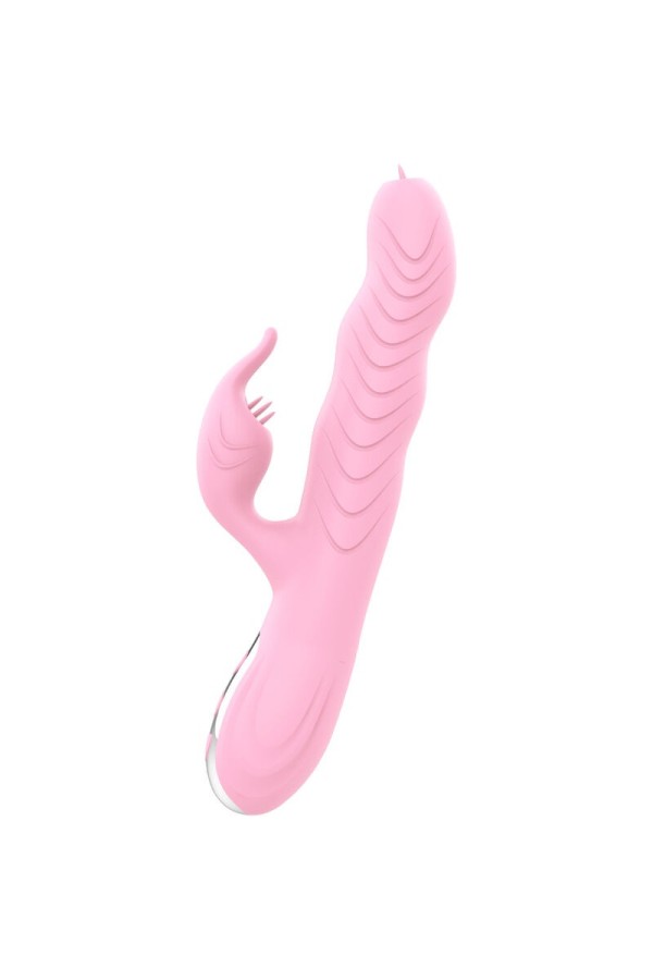 Marcia-Vibrator & Stoßender Doppelzunge-Wärmeeffekt Rosa von Armony Vibrators kaufen | Fesselliebe