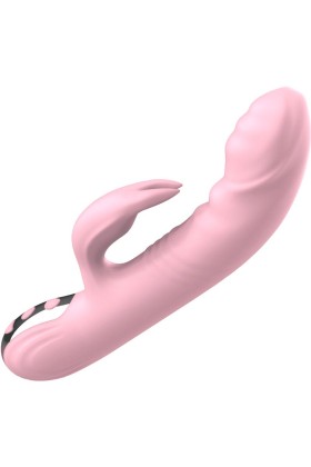 Vollfinger-Kaninchenvibrator Rosa Wärmeeffekt von Armony Vibrators kaufen | Fesselliebe
