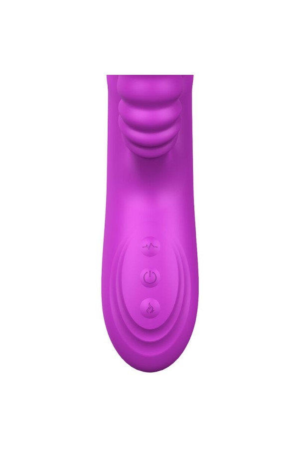 Angelia Multifunktionsvibrator Doppelzunge Violetter Wärmeeffekt von Armony Vibrators kaufen | Fesselliebe