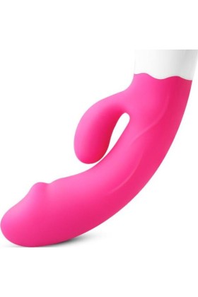 Glücklicher Vibrator & wiederaufladbarer Fuchsia-Stimulator von Armony Vibrators kaufen | Fesselliebe