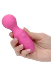 FIRST TIME WIEDERAUFLADBARER MASSAGER 10 VIBRATIONEN ROSA VON CALEXOTICS