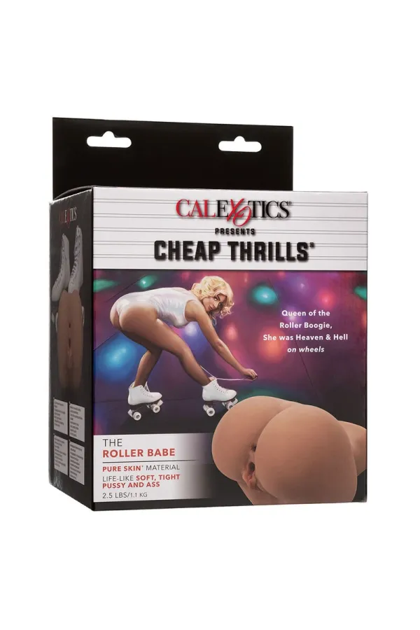 CALEXOTICS - THE ROLLER BABE DOPPELT REALISTISCHER MASTURBATOR, FLEISCH