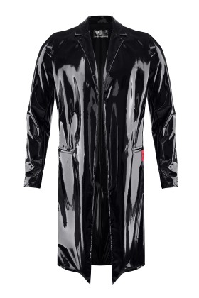 Halblanger Herren Lack-Mantel RMStefano by RFP nextGEN Collection kaufen | Fesselliebe