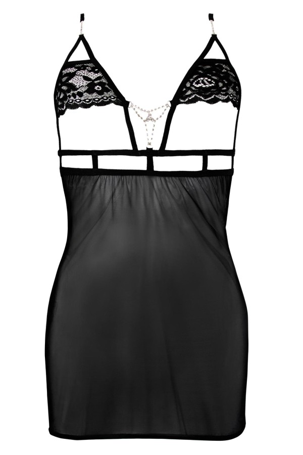 ♥ Schwarzes Chemise Claea von Anais Apparel Luxury Lingerie ♥ kaufen | Fesselliebe