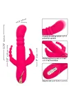 CALEXOTICS - JACK FANTASY DREIFACH BEHEIZTER VIBRATOR RABBIT ROSA