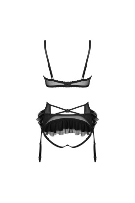 Rafaella 3-tlg. Dessous Set schwarz von Beauty Night Fashion kaufen | Fesselliebe