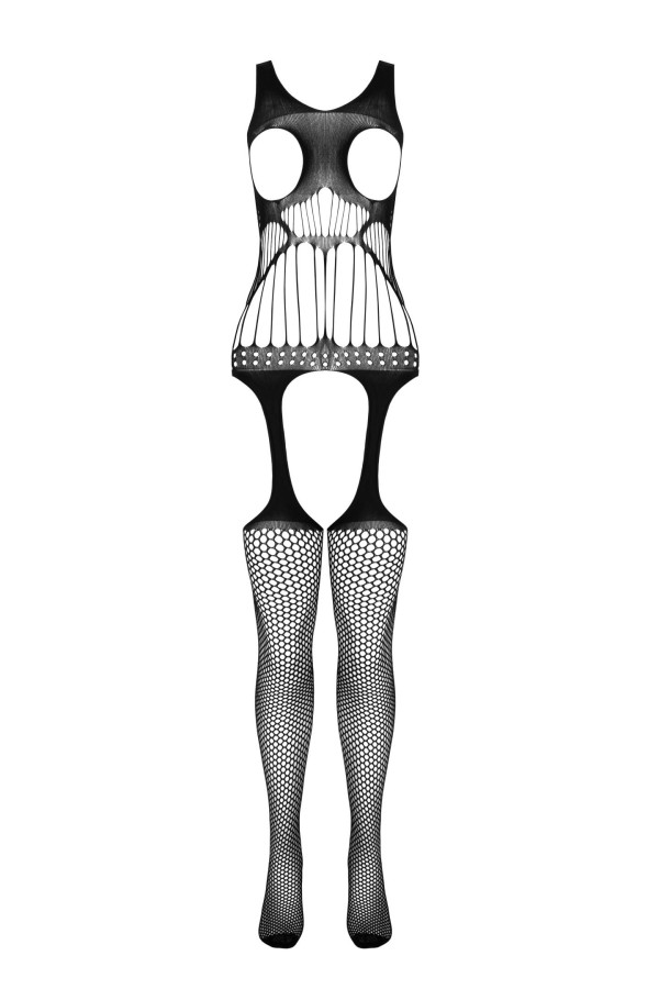 schwarzer ouvert Bodystocking BS106 von Passion kaufen | Fesselliebe