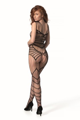 schwarzer ouvert Bodystocking BS102 von Passion kaufen | Fesselliebe