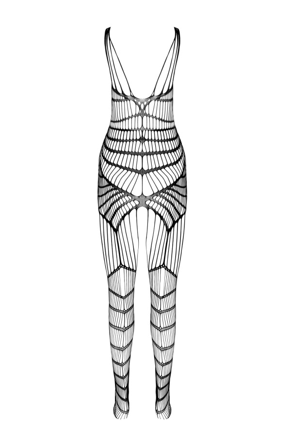 schwarzer ouvert Bodystocking BS102 von Passion kaufen | Fesselliebe