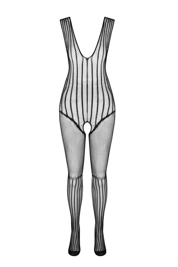 schwarzer ouvert Bodystocking BS103 von Passion kaufen | Fesselliebe