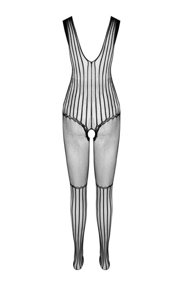 schwarzer ouvert Bodystocking BS103 von Passion kaufen | Fesselliebe