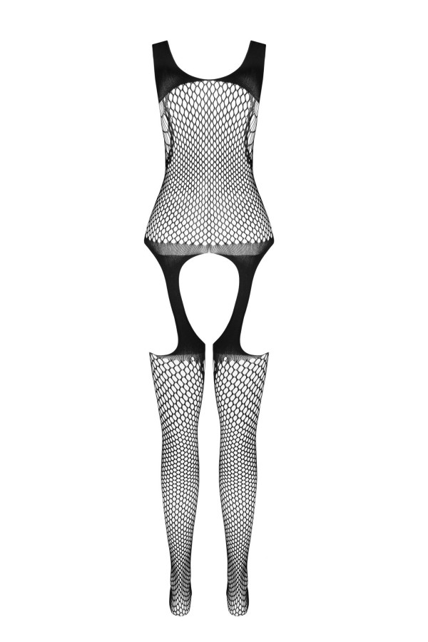 schwarzer ouvert Bodystocking BS104 kaufen | Fesselliebe