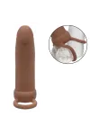 CALEXOTICS - MAXX THICK DUAL PENETRATOR 10 VIBRATIONEN BRAUN