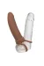 CALEXOTICS - MAXX THICK DUAL PENETRATOR 10 VIBRATIONEN BRAUN