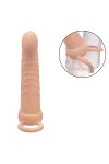 CALEXOTICS - MAXX RIBBED DUAL PENETRATOR 10 VIBRATIONEN FLEISCH