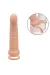 CALEXOTICS - MAXX RIBBED DUAL PENETRATOR 10 VIBRATIONEN FLEISCH