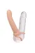 CALEXOTICS - MAXX RIBBED DUAL PENETRATOR 10 VIBRATIONEN FLEISCH