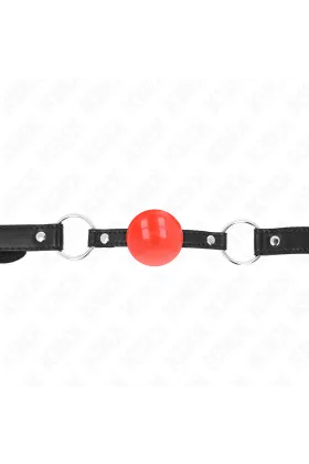 KINK - ROTER TPE-BALL 4 CM KNEBEL 60 x 2 CM