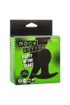 CALEXOTICS - ROCK BOTTOM ANAL PLUG 10 VIBRATIONEN SILIKON SCHWARZ