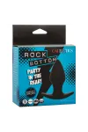 CALEXOTICS - ROCK BOTTOM PERFECT ANAL PLUG 10 VIBRATIONEN SILIKON SCHWARZ