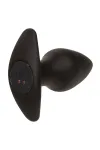 CALEXOTICS - ROCK BOTTOM PERFECT ANAL PLUG 10 VIBRATIONEN SILIKON SCHWARZ