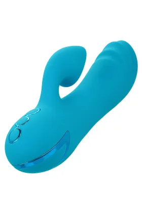 CALEXOTICS - SUNSET BEACH SEDUCER VIBRATOR & STIMULATOR 10 FUNKTIONEN BLAU