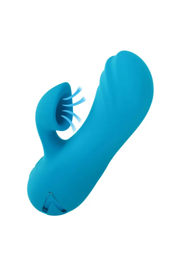 CALEXOTICS - SUNSET BEACH SEDUCER VIBRATOR & STIMULATOR 10 FUNKTIONEN BLAU