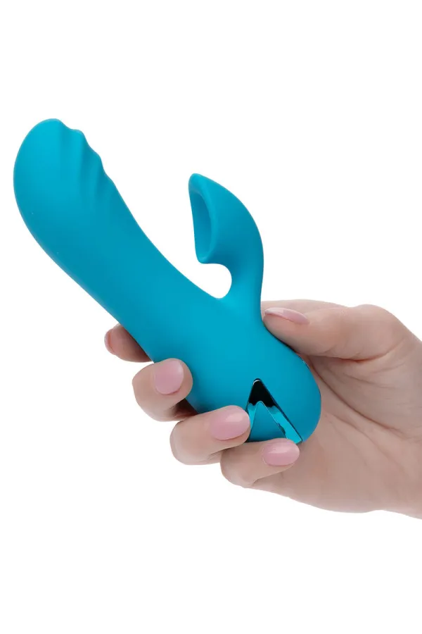 CALEXOTICS - SUNSET BEACH SEDUCER VIBRATOR & STIMULATOR 10 FUNKTIONEN BLAU