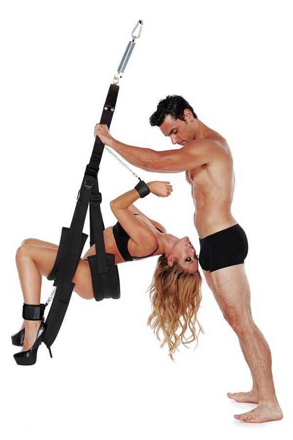 Bondage Pleasure Swing Black Liebesschaukel von Whipsmart kaufen | Fesselliebe