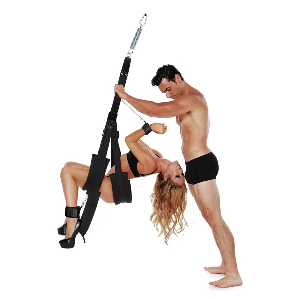 Bondage Pleasure Swing Black Liebesschaukel von Whipsmart kaufen | Fesselliebe