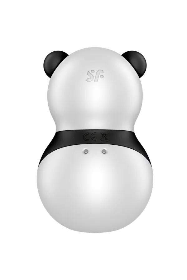 SATISFYER - POCKET PANDA STIMULATOR & VIBRATOR SCHWARZ WEISS