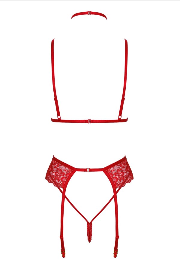 KISS243 5-teiliges Set aus Spitze kaufen | Fesselliebe