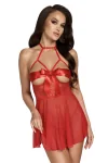 KISS247 Negligee aus Netz und Spitze