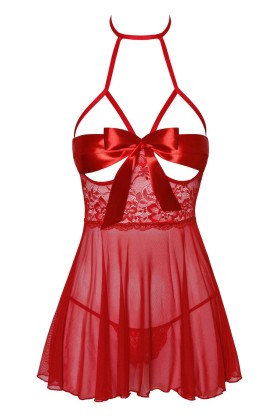 KISS247 Negligee aus Netz und Spitze kaufen | Fesselliebe