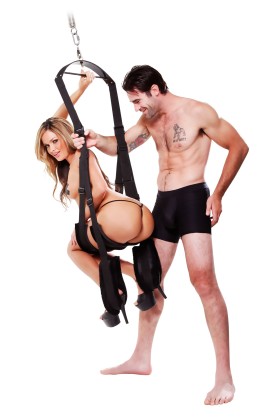 Spinning Fantasy Swing Schwarz kaufen | Fesselliebe