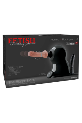 The Bigger Bang Stoß- und Rotations-Sexmaschine Schwarz von Pipedream Fetish Fantasy Series kaufen | Fesselliebe